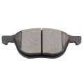 Brake Pad Set 8pcs Front Ceramic Rear Semi Metal For Ford Escape 2017 2019 D1044 D1665