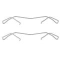 Brake Pad Set 8pcs Front Ceramic Rear Semi Metal For Ford Escape 2017 2019 D1044 D1665