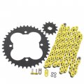 Fits Honda Trx250r 250r 520-92 Yellow O Ring Chain Sprocket Black 12 39