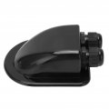 Yuecoom Solar Gland Double Cable Entry Waterproof Pass Through Ip68 Abs Mount Housing Accessory For Rv Yacht Black