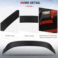 Adjustable Rear Spoiler Wing In Black For Subaru Brz 2013 To 2017 And Scion Fr S Abs Plastic Direct Fit Replacement