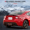 Adjustable Rear Spoiler Wing In Black For Subaru Brz 2013 To 2017 And Scion Fr S Abs Plastic Direct Fit Replacement