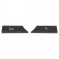 X Autohaux 1 Set Air Conditioning Button Covers Key Caps For Bmw 5 6 7 X5 X6 Series A C Heater Switch Cover Control 12 Buttons