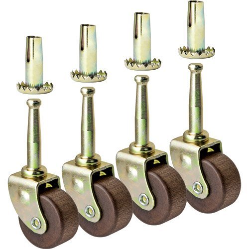 Hardwood Casters Pack Of 4
