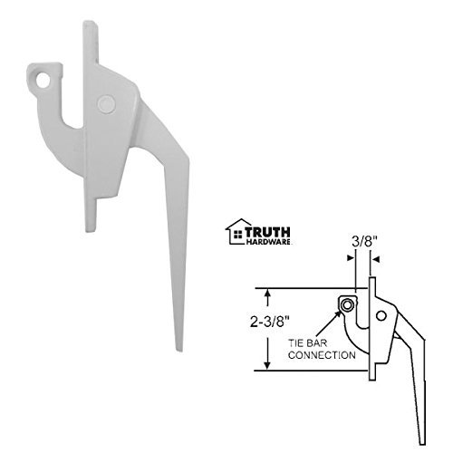 Stb Casement Window Dual Locking Handle White 2-3 8 Screw Holes