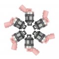 6pcs Fuel Injectors Kit For Infiniti Qx4 Frontier Pathfinder Quest Xterra Mercury Villager 3l Vg33e Engine Nissian Village 3 0l 