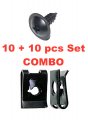 Autobahn88 Rear Bumper U-nut Clip Screw Set Compatible With Hyundai Oem 1249305147b 1335705037b Pack Of 10