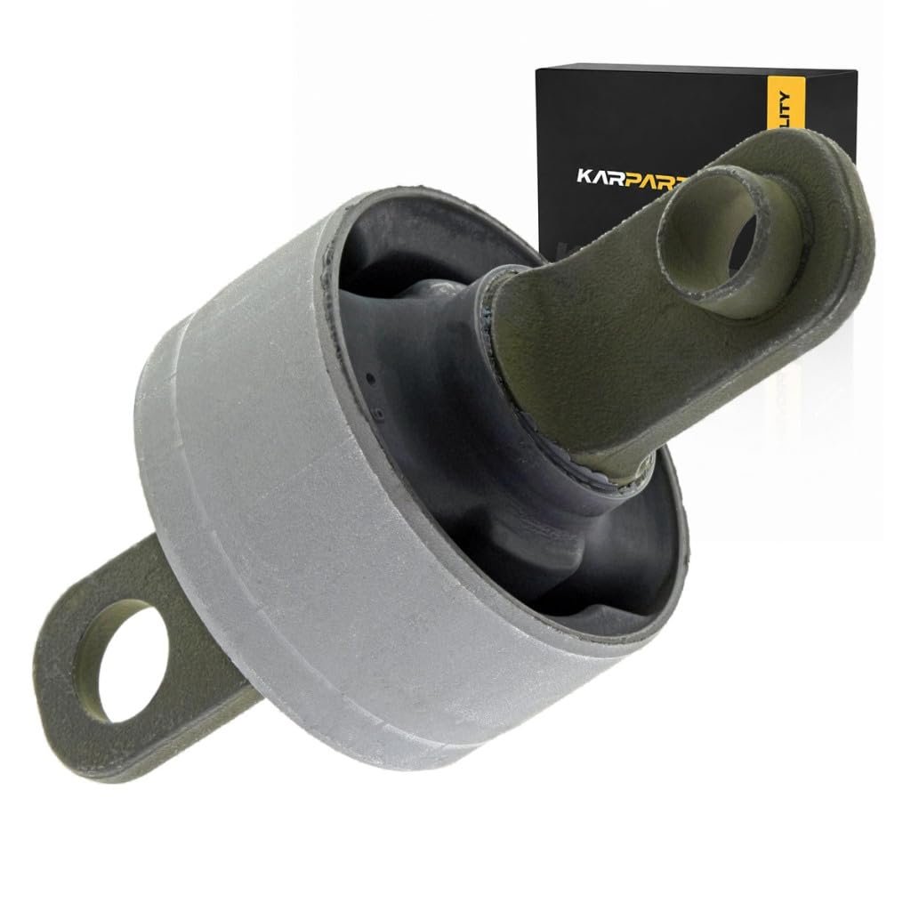 Trailing Arm Bushing For 2007 To012 Hyundai Elantra Rubber Black 2 Mounting Holes 2 76 In Outside Diameter Front Position