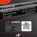 A-premium Front Hood Lift Supports Shock Struts Compatible With Select Mercedes-benz Model Ml320 2007-2009 Ml350 2006-2011
