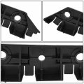 Auto Dynasty Fo1032103 Front Outer Bumper Cover Support Bracket Compatible With Ford Fusion 2013-2016 Driver Left Side Polished