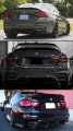 Cuztom Tuning Ps Style Big Duckbill High Kick Carbon Fiber Trunk Lid Spoiler Wing Compatible For Fits 2015-2020 Bmw F82 M4