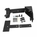 Rear Door High Mount Bracket Carrier For Jeep Wrangler Jk 2007 2018 And Jl 2019 Hi Lift Jack Black Steel Hood Brackets With 
