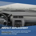 Auto Dynasty Factory Style Upper Dash Panel Trim Compatible With Cadillac Escalade Silverado Sierra Tahoe Yukon 2007-2014