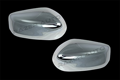 Razer Auto Triple Chrome Plated Mirror Cover Without Turn Signal For 2013-2015 Nissan Altima