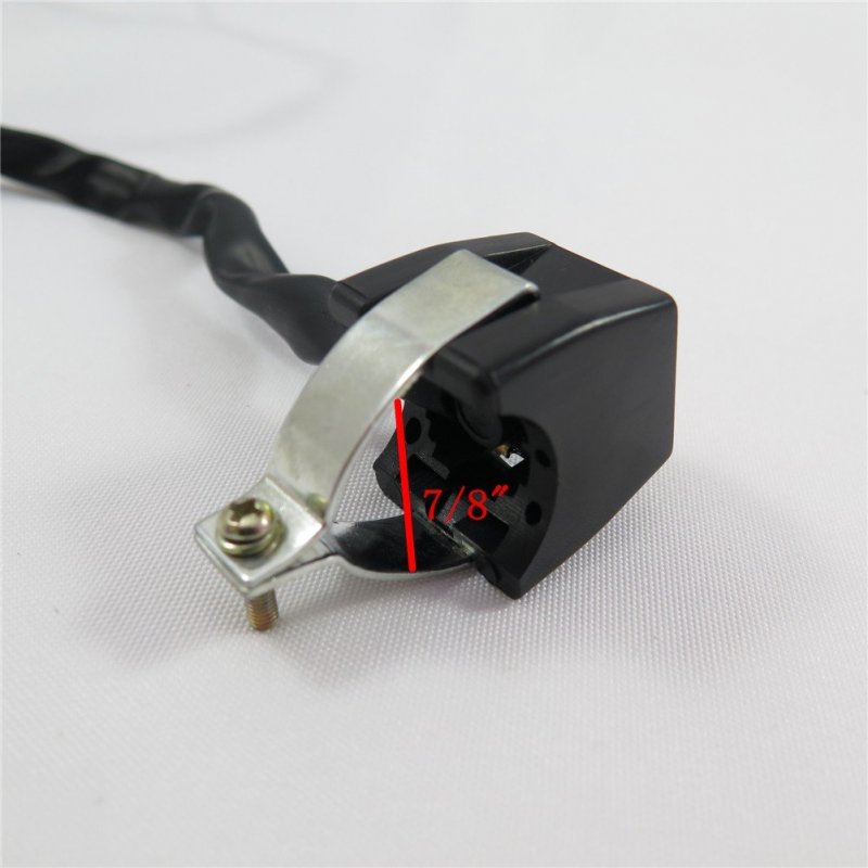 Universal Yellow 7 8 In Handlebar Starter Kill Cut Off Stop Switch Push Button For Motorcycles Atvs Scooters Snowmobiles Pk032