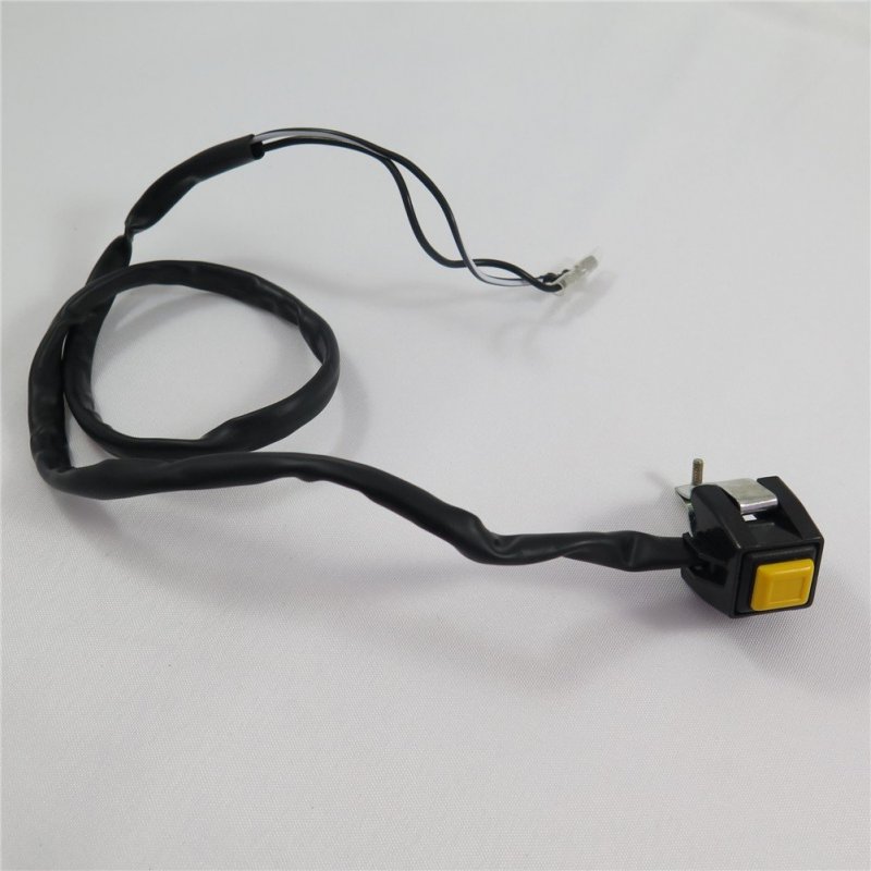 Universal Yellow 7 8 In Handlebar Starter Kill Cut Off Stop Switch Push Button For Motorcycles Atvs Scooters Snowmobiles Pk032