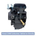 Cv40 Carburetor And Intake Manifold Silver For Harley Davidson Sportster Xl 883 1200 Softail Touring Dyna Fxr Road King 40mm