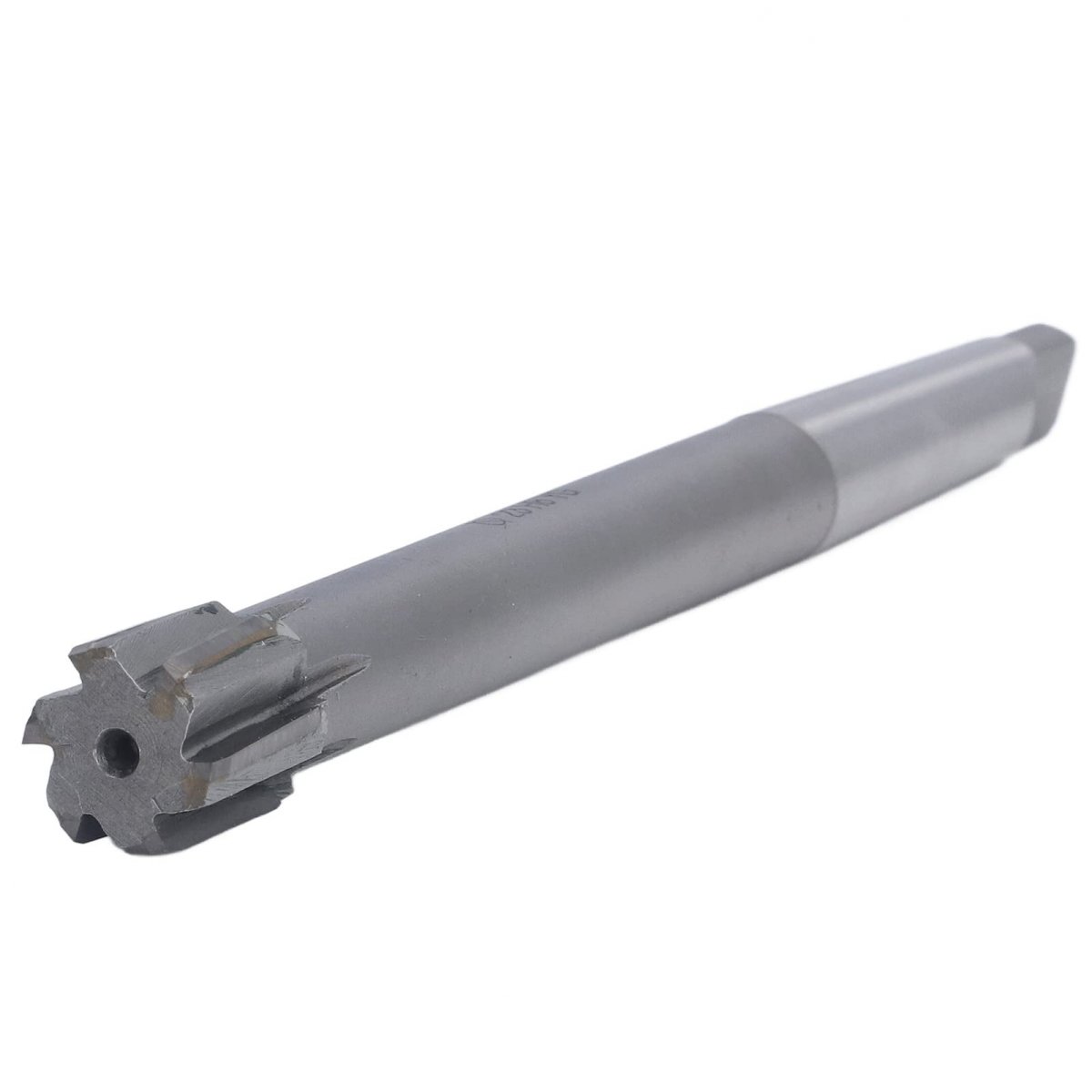 Fafeicy Chucking Reamer 23mm 0 91in Lathe Machine Carbide 6 Blades Taper Shank Milling Cutting Tool Abrasives
