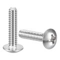6-32 X 5 8 Truss Head Phillips Machine Screws Full Thread Drive 304 Stainless Steel 18-8 Quantity 50 