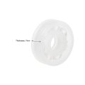 608 Pp Plastic Bearings 8x22x7mm Glass Ball Nylon Cage Pack Of 5