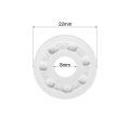 608 Pp Plastic Bearings 8x22x7mm Glass Ball Nylon Cage Pack Of 5