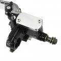 X Autohaux 1 Pair Universal 7 8 22mm Hydraulic Reservoir Motorcycle Brake Master Cylinder Lever Handle Bars For Honda Aluminum