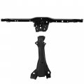 Ecotric Radiator Support T Bar Compatible With 2002-2006 Acura Rsx Hood Latch Mount Bracket Frame