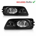 Amerilite Bumper Fog Light W Wiring Kit Switch Pair For Honda Accord 4dr Sedan Driver And Passenger