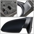 Ma1320163 Oe Style Powered Driver Left Side View Door Mirror Compatible With Mazda 6 09-13
