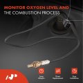 A-premium O2 Oxygen Sensor Compatible With Nissan Maxima 1998-2001 Infiniti I30 1999-2001 3 0l Downstream Front Rear 2-pc Set