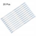 Uxcell Flexible Flat Cable 150mm 1mm Pitch 6 Pins Fpc Ffc Ribbon For Lcd Tv Car Audio Dvd Player 20pcs A Type