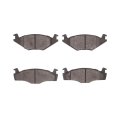 Disc Brake Pads For Volkswagen Golf Jetta 1990 1991 1992 Semi Metallic Friction Material 1 96 Inner Height 5 43 In Width 