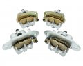 M Mati Front Rear Left Right Brake Calipers All Four For Yamaha Side By Rhino 700 Yxr700 2008-2013 5b4-2580t-01-00