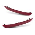 Rear Bumper Reflector Lamp Set Red For Gmc Terrain 2018 2019 2020 2021 2022 2023 2024 Driver And Passenger Side Replaces 
