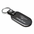 Ipick Image Made For Ford Mustang Mach-e Real Carbon Fiber Dog-tag Style Key Chain
