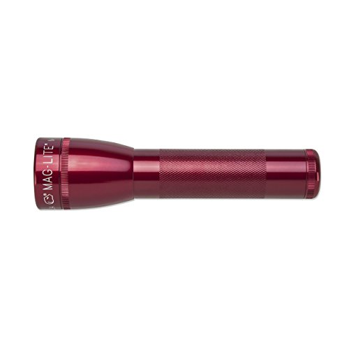 Ml25lt Led 2 Cell C Tactical Flashlight Red Aluminum Adjustable Beam And Candle Mode Ml25lt-s2036