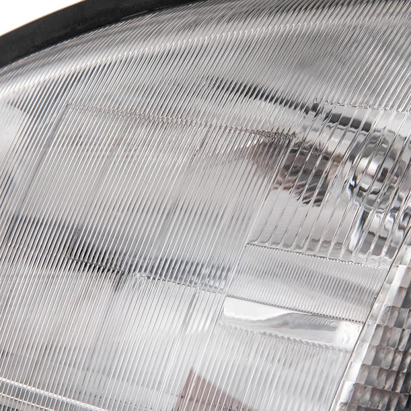 Headlight Assembly For 96-04 Freightliner Columbia Models Cleara Lensa Chrome Housinga Ambera Reflector Driver Passenger Side