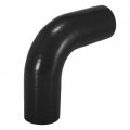 X Autohaux 38mm 1 5 Id 90 Degree Elbow Silicone Reducer Hose Coupler Intercooler Tube Black For Car Intake Piping