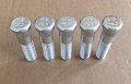 5pcs M14x1 50 Wheel Stud Bolts 610-615 0 62 In Knurl 2 35 Length For 2011-2024 Dodge Durango 2012-2025 Ram 1500 2011-2021 Jeep
