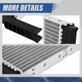 Auxiliary Cooling Radiator For 2010 2019 Bmw 550i Gt 650i 4 4l Aluminum Core Factory Style 1 Row Dpi 13475
