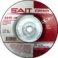 United Abrasives Sait 21026 4-1 2 By 1 4 5 8-11 A24r Type 28 Grinding Wheel 10-pack 