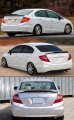 R Style High Kick Duckbill Gloss Black Trunk Lid Spoiler Wing Compatible With 2012 Honda Civic 9th Gen Fb 4 Door Sedan