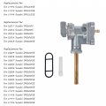 Waltyotur Motorcycle Vacuum Fuel Cock Gas Tank On Off Valve Petcock 44300-44ab0 Replacement For Suzuki Dr125se 1994-1996 Dr200s