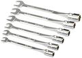 Ate Pro Usa 50330 Socket Wrench Flex Head Sae 6-piece Set 