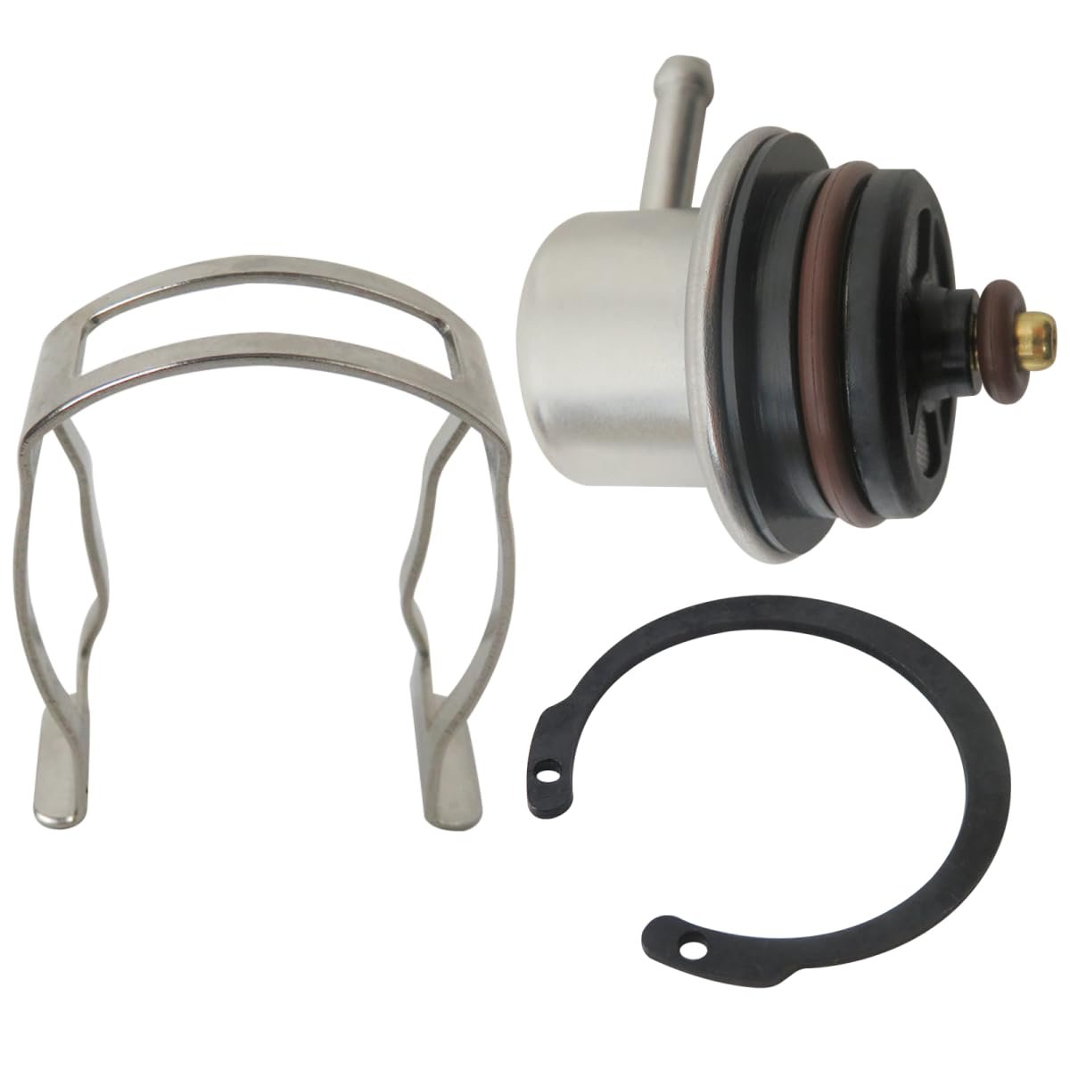 Premium 19236428 Fuel Injection Pressure Regulator W Clip And Snap Ring For G Mc Yukdn Xl 1500 2000-2005