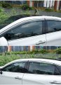 Vesul Compatible With Toyota Avalon 2019 2020 2021 2022 Tape On Window Deflector Polycarbonate Rain Guard Vent Visor Shield
