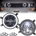 Mustang-gt Led Fog Drl Daytime Running Lights For Ford M-ustang Gt 2005 2006 2007 2008 2009 Grille Front Driver Passenger Side 