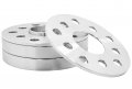 4pc Staggered Wheel Spacers 5x112 3 Mm 15 Thick 66 56 Hub Centric Chrome Ball Seat Bolts 09-2019 A4 A5 A6 A7 A8 All Road S4 S5