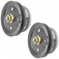 Caltric 2 Am121342 Am121229 Spindle Assembly Compatible With John Deere F510 F525 F710 F725 F735 48 54