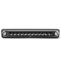 Led Third Brake Light 3bl-hpass94-led-bk For 93 97 Honda Passport And Isuzu Rodeo Black Housing With Clear Polycarbonate Lens 
